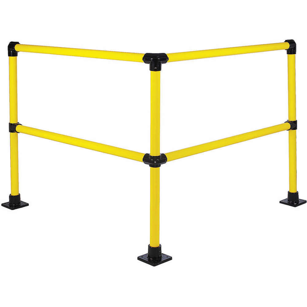 HOLLAENDER 50111 Handrail Corner Connector 8 Feet Steel | AC8CYM 39K855