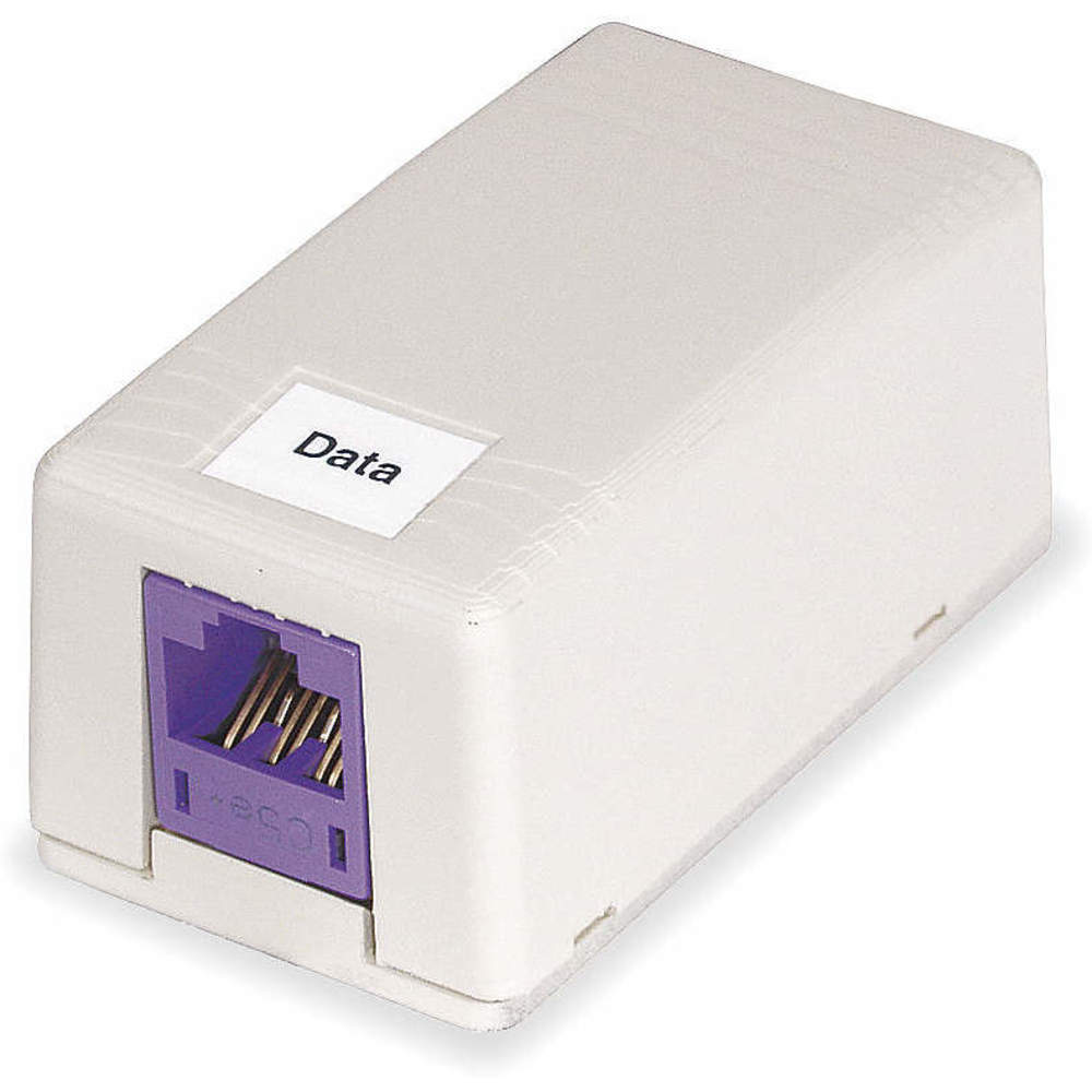 HUBBELL PREMISE WIRING ISB1OW Surface Housing 1 Port | AD2WGY 3VE16