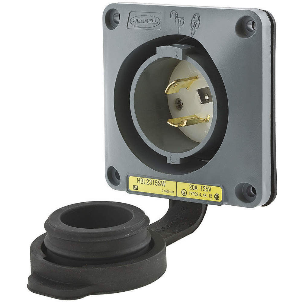 HUBBELL WIRING DEVICE-KELLEMS HBL2315SW