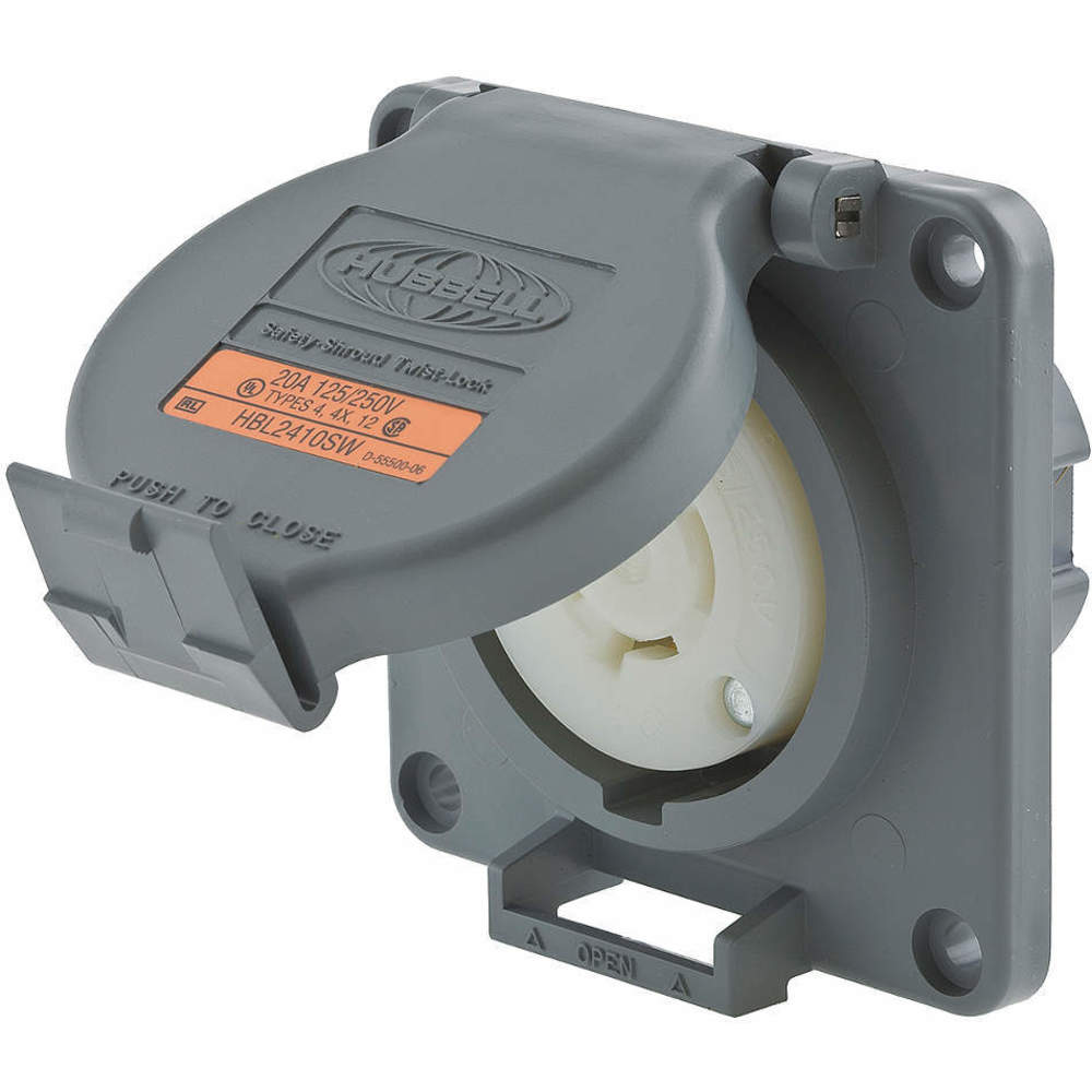 HUBBELL WIRING DEVICE-KELLEMS HBL2410SW