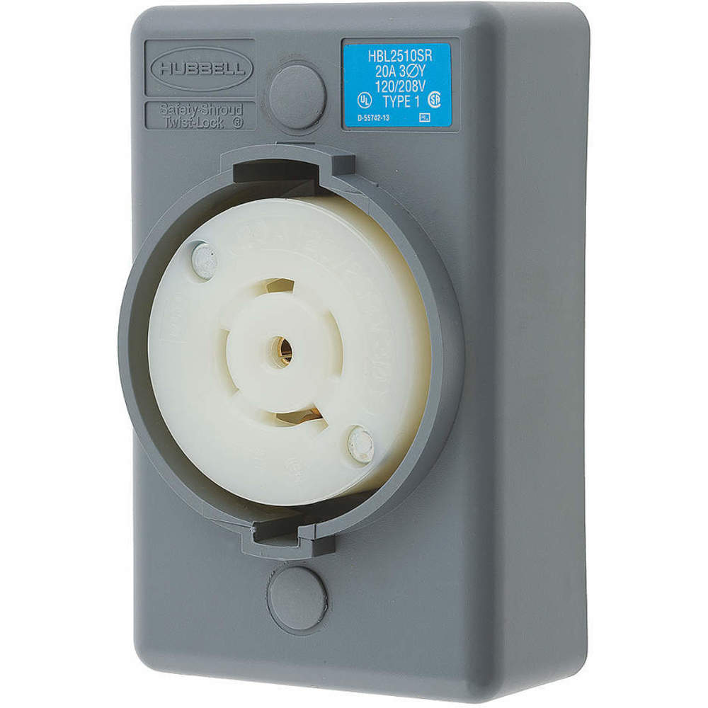 HUBBELL WIRING DEVICE-KELLEMS HBL2510SR