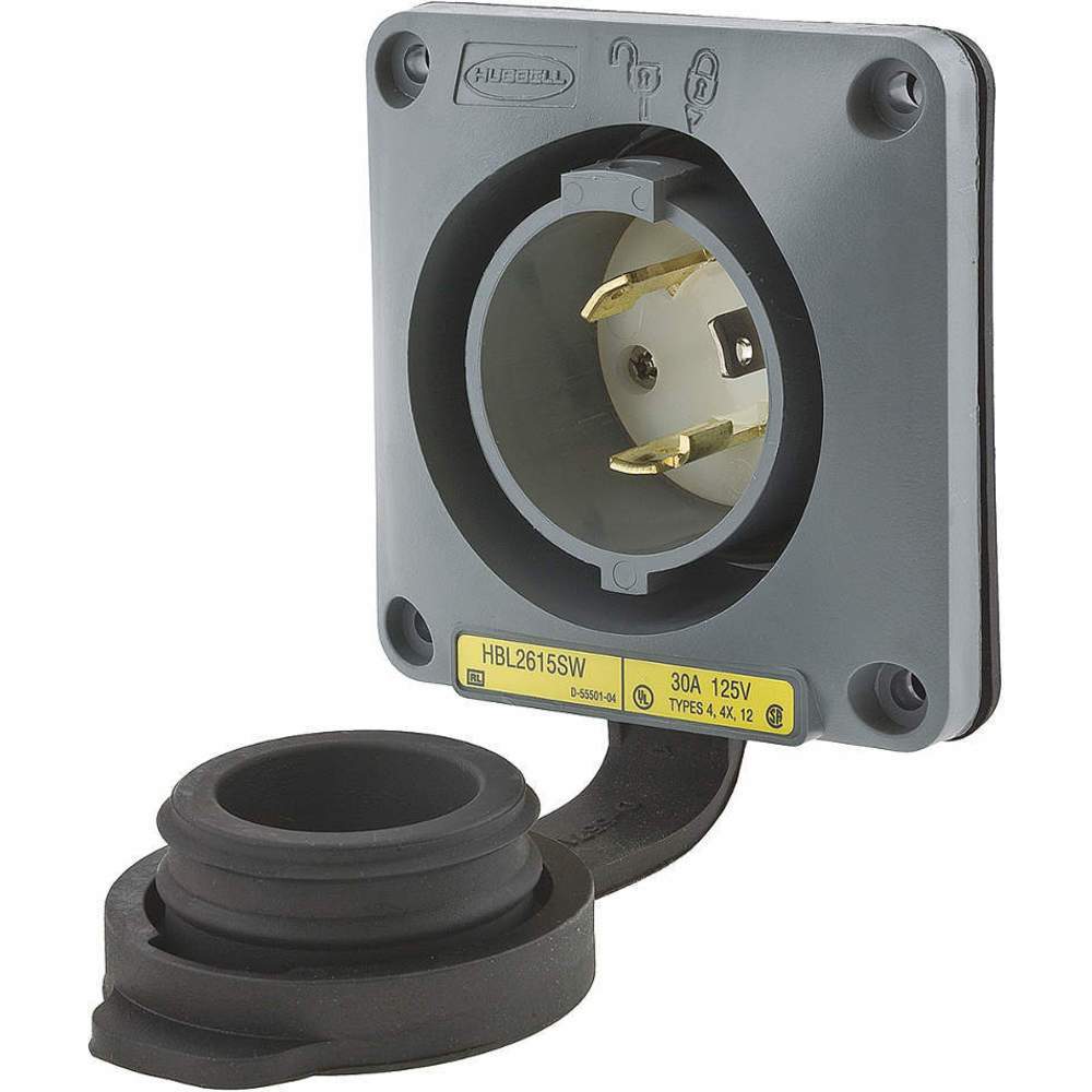 HUBBELL WIRING DEVICE-KELLEMS HBL2615SW