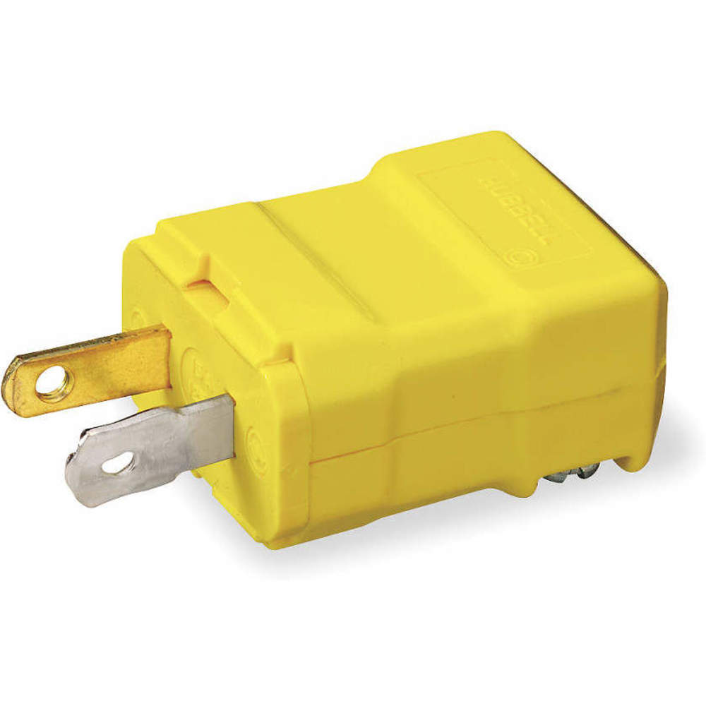 HUBBELL WIRING DEVICE-KELLEMS Straight Blade Plugs