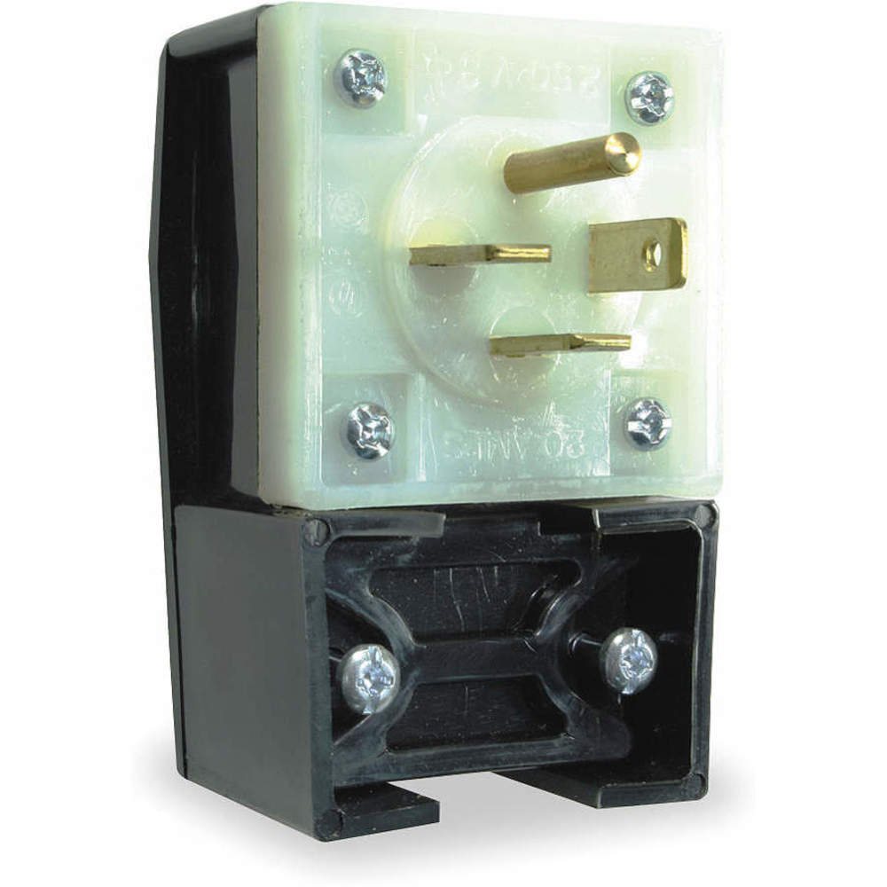 Angle Plug 15-20p 20a 250vac 3 Phase