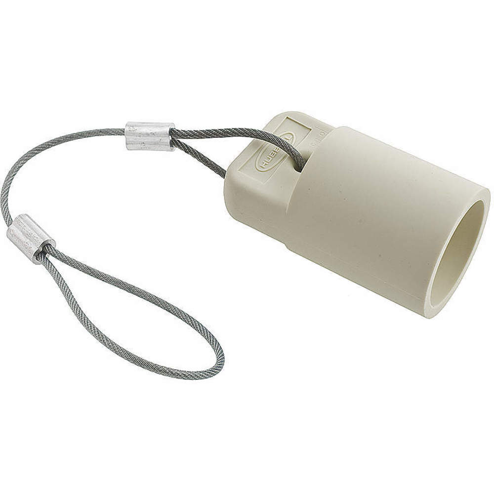 Device Cap, Female, Single Conductor, 300 - 400 A, White