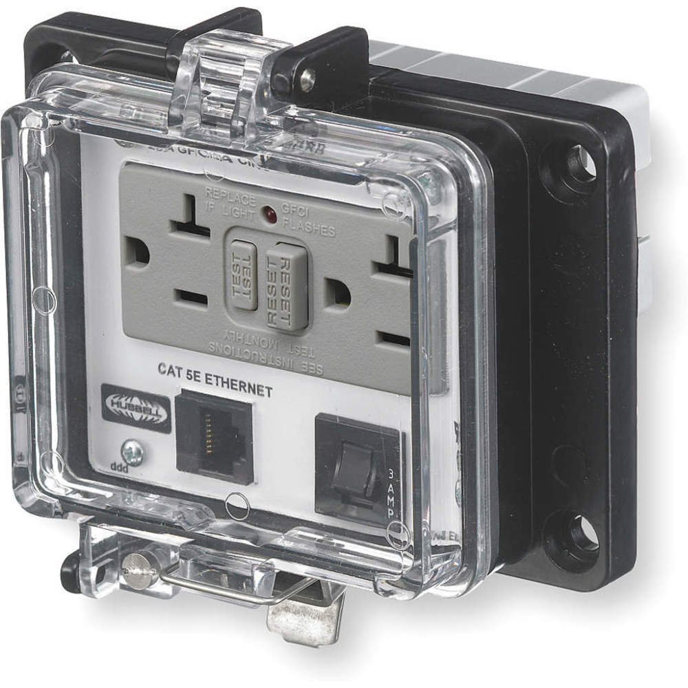 HUBBELL WIRING DEVICE-KELLEMS PR4X205EB