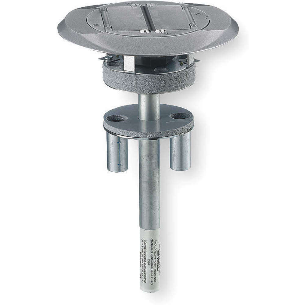 HUBBELL WIRING DEVICE-KELLEMS S1PT4X4AL Poke Through System 1 Piece 4x4al | AB9MMY 2DZL8