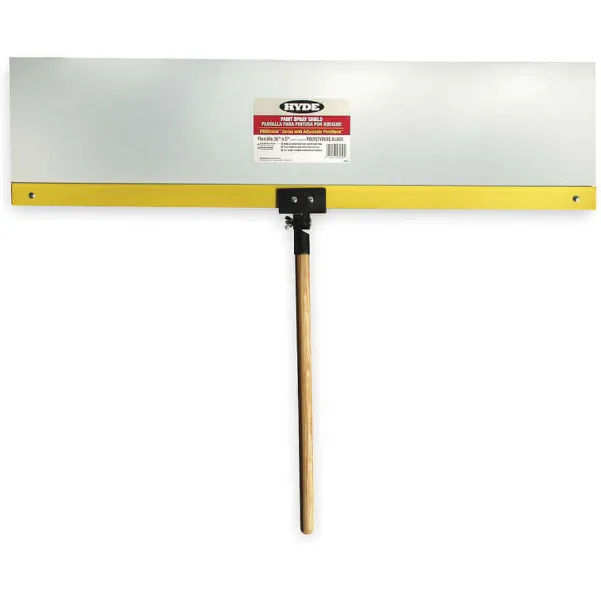 HYDE 28051 Flex Paint Shield Polypropylene 36 Inch 18 Inch Hndl | AB3HXE 1TKK5