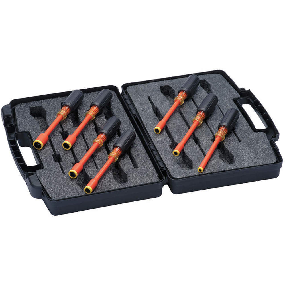 Insulated Nut Driver Set Sae 7 Pc