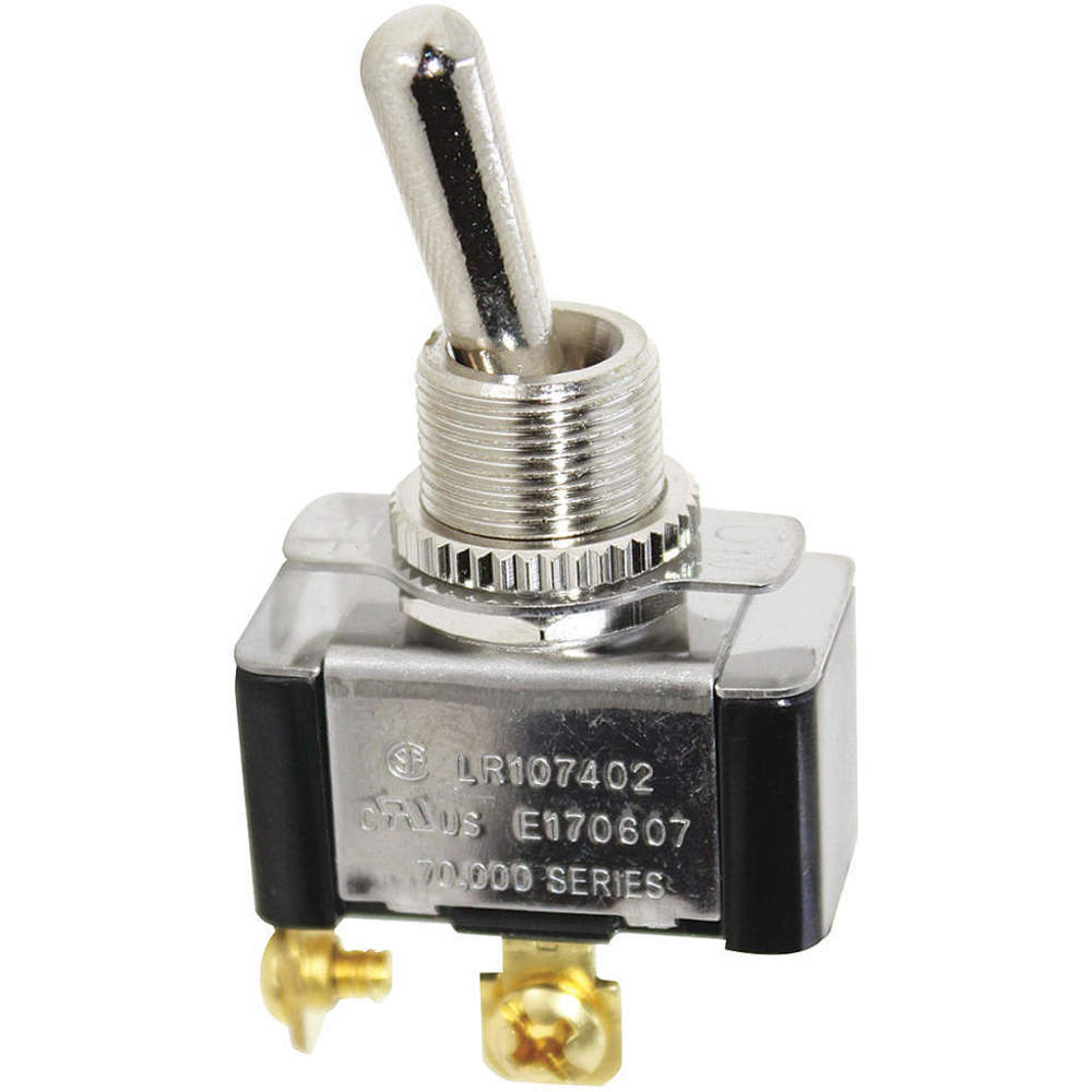 Toggle Switch Spst 2 Connector Maintained On/off