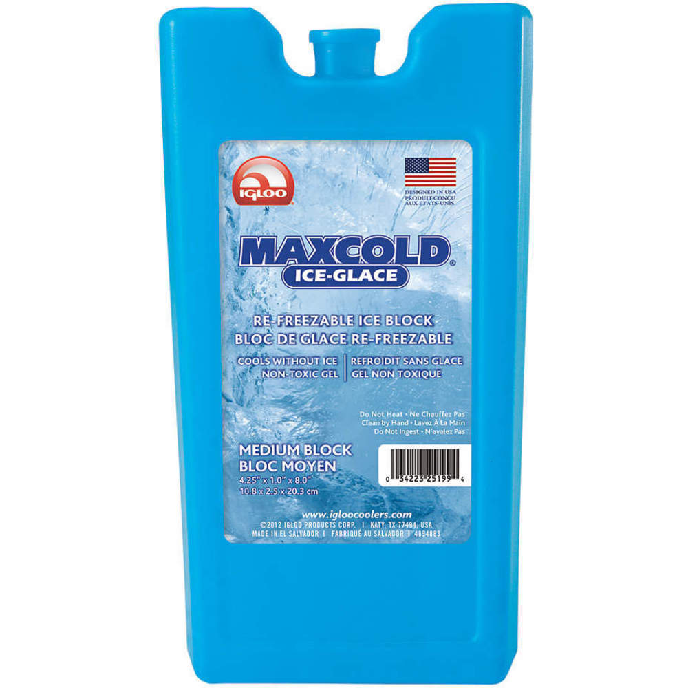 IGLOO 25199 Reusable Ice Block 7-7/8 x 15/16 x 4-1/4 Inch | AC7MEG 38P104