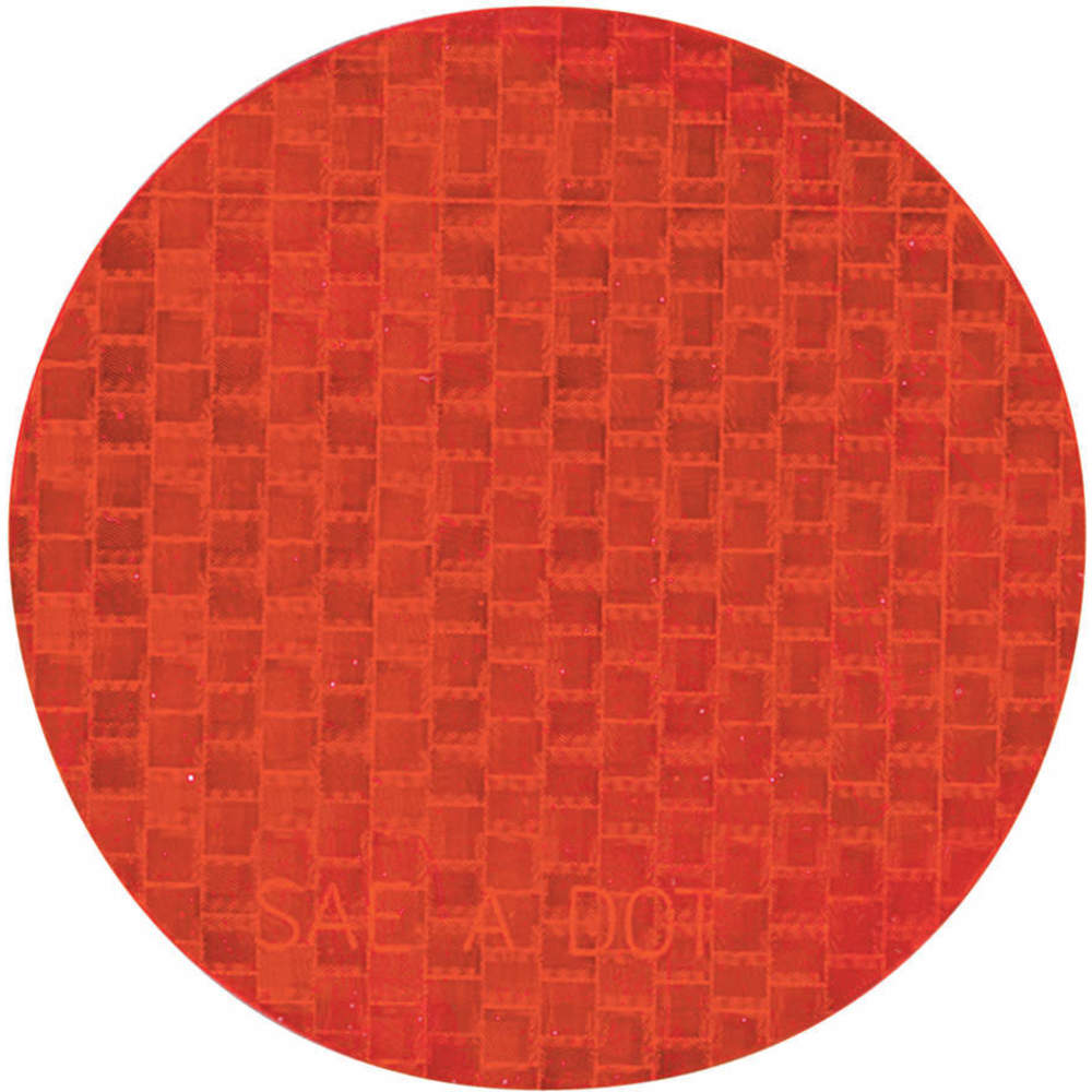 INCOM MANUFACTURING RR350RD Reflective Marking Tape Circle PK50 | AG9HRN 20LP81