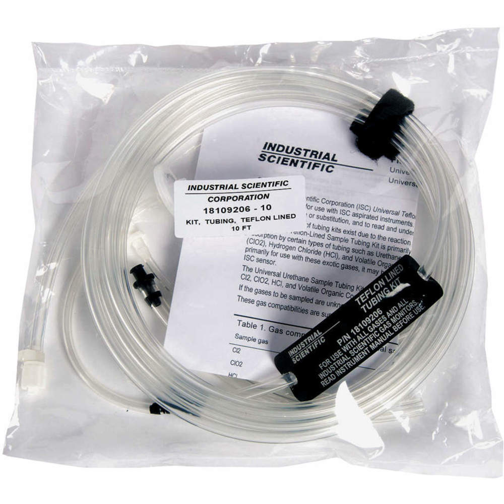 INDUSTRIAL SCIENTIFIC 18109206-30 Sampling Tubing Kit 1/8 Inch x 30 Feet | AC7VGA 38W384