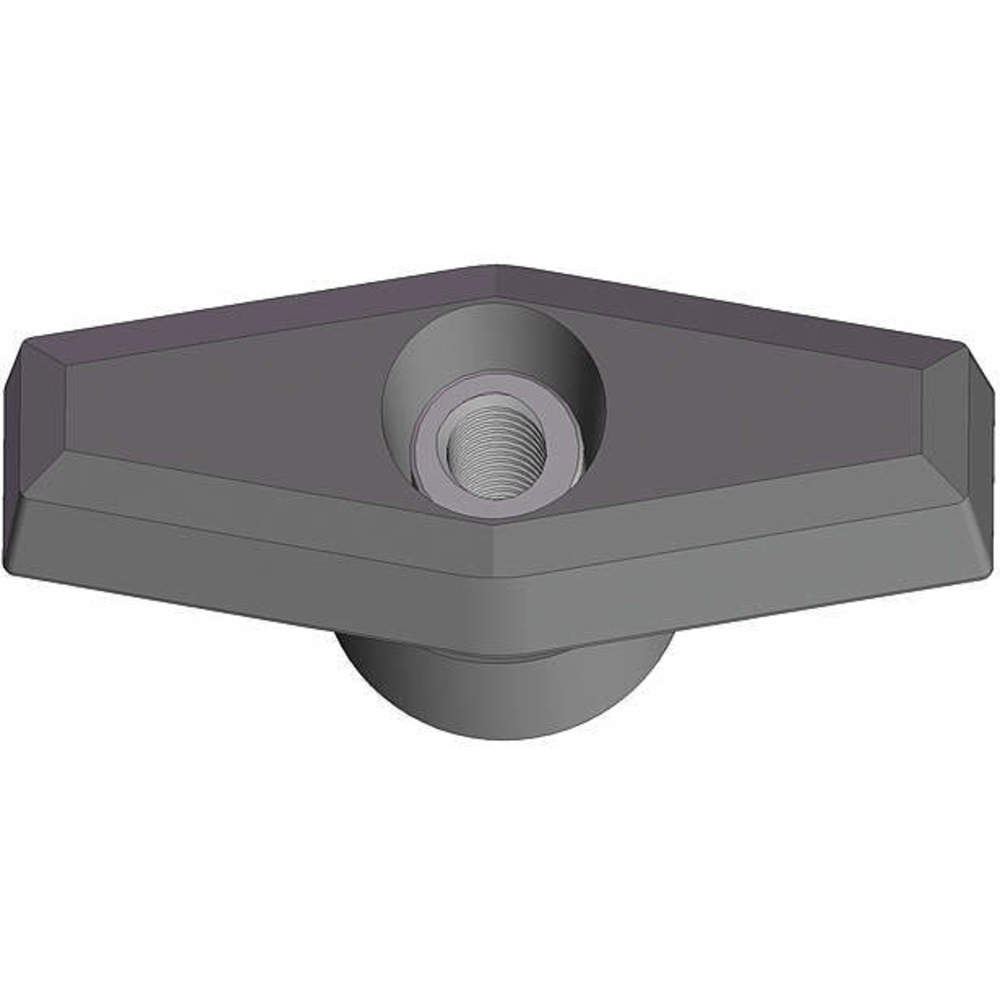 INNOVATIVE COMPONENTS 3GEK5 T Knob 1 Inch 5/16-18 2 Inch Thru | AC9FYF