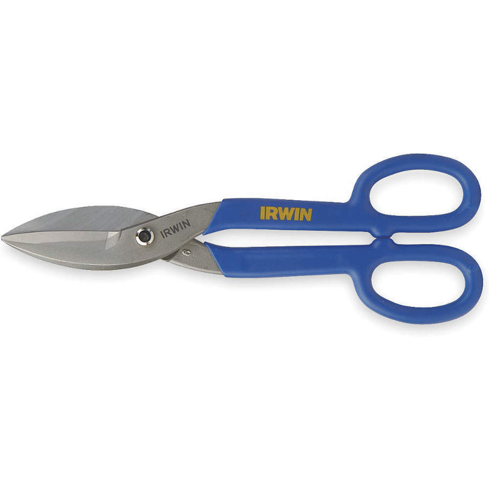 IRWIN INDUSTRIAL TOOLS 22012 Flat Blade Tinner Snip 12 3/4 L 2.75 Cut | AC3RXV 2VU95