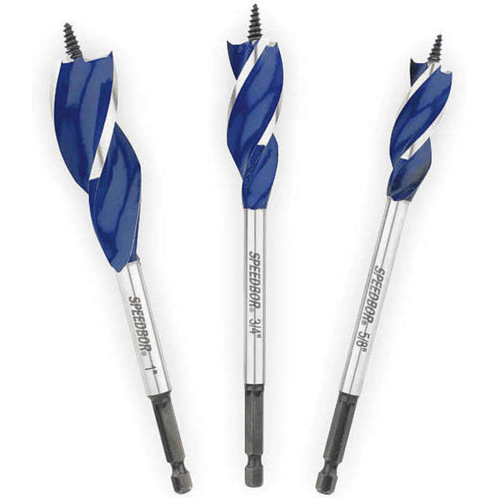 Woodboring 3pc Bit Set