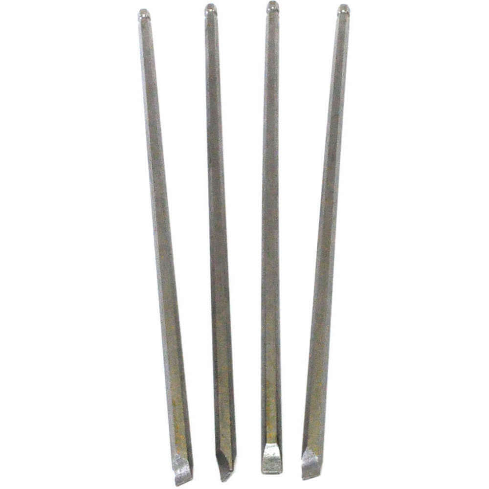 Slotted Power Drive Bit Set 4 Pcs