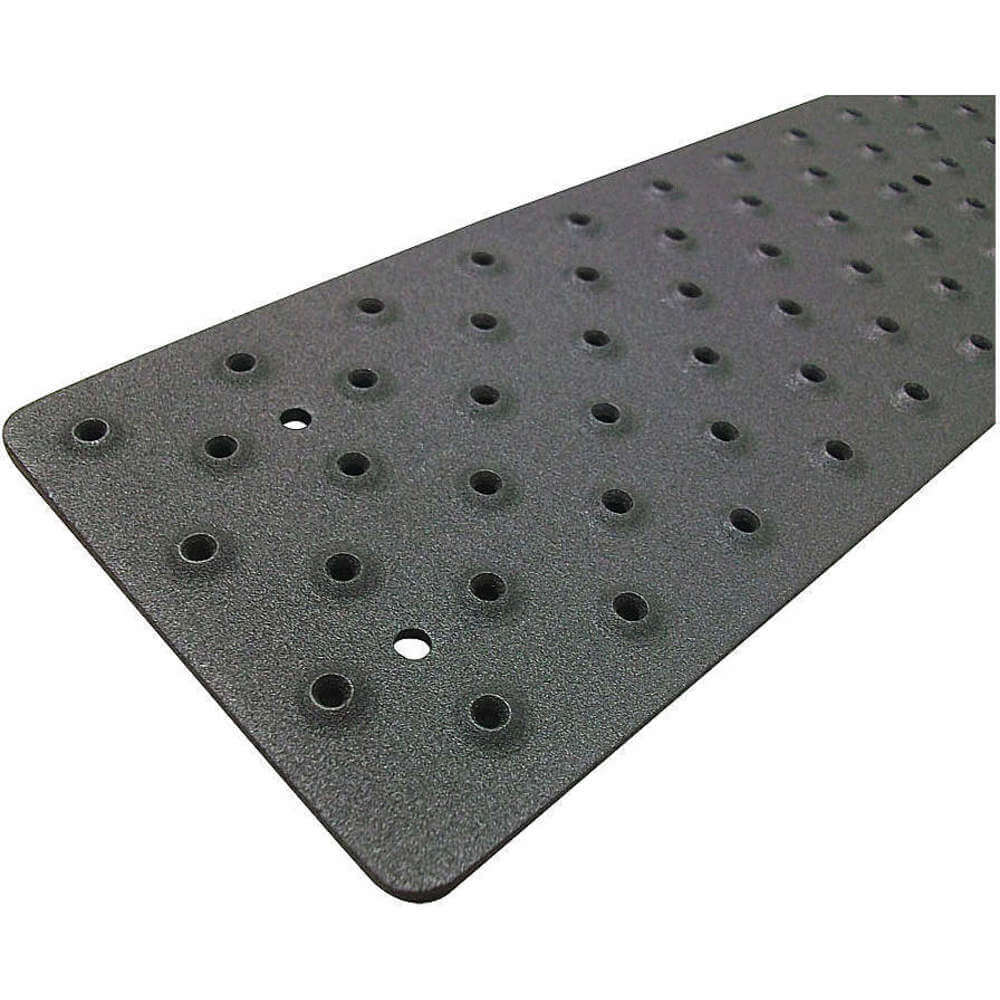 JESSUP MANUFACTURING NST190 Stair Tread Black Aluminium 3-3/4 Inch Width | AB4VET 20G089