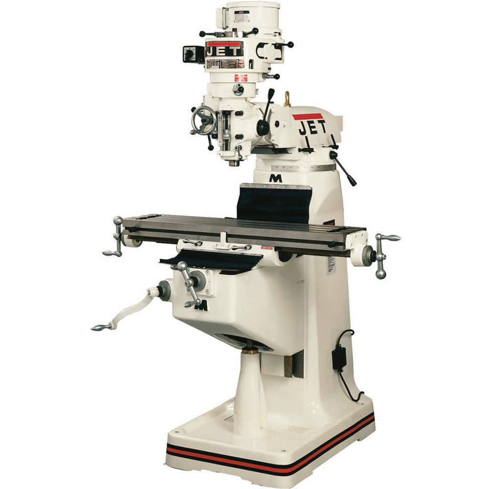 JET TOOLS 690089 Step Pulley Milling Machine 2 Hp 1 Ph 115/230 V | AD4QHJ 42W864