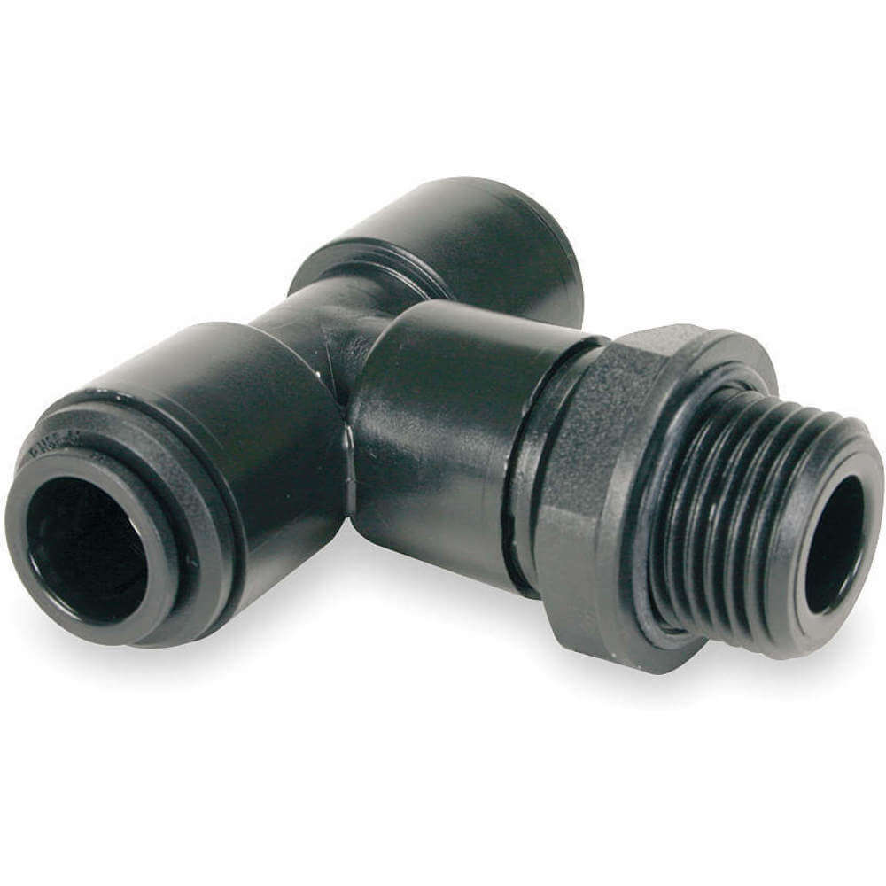 Swivel Branch Tee 8mm Tube Outer Diameter Black