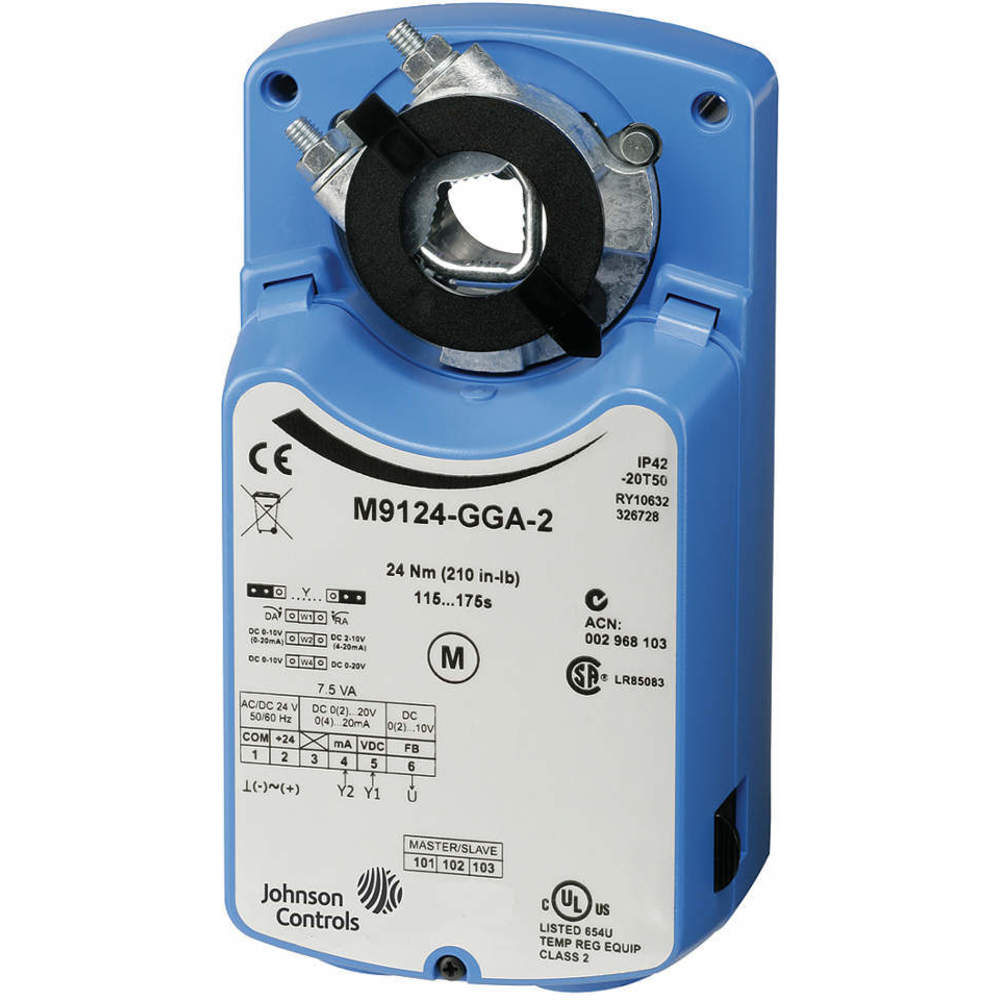 Damper Actuator, DC 0(2) to 10V Feedback