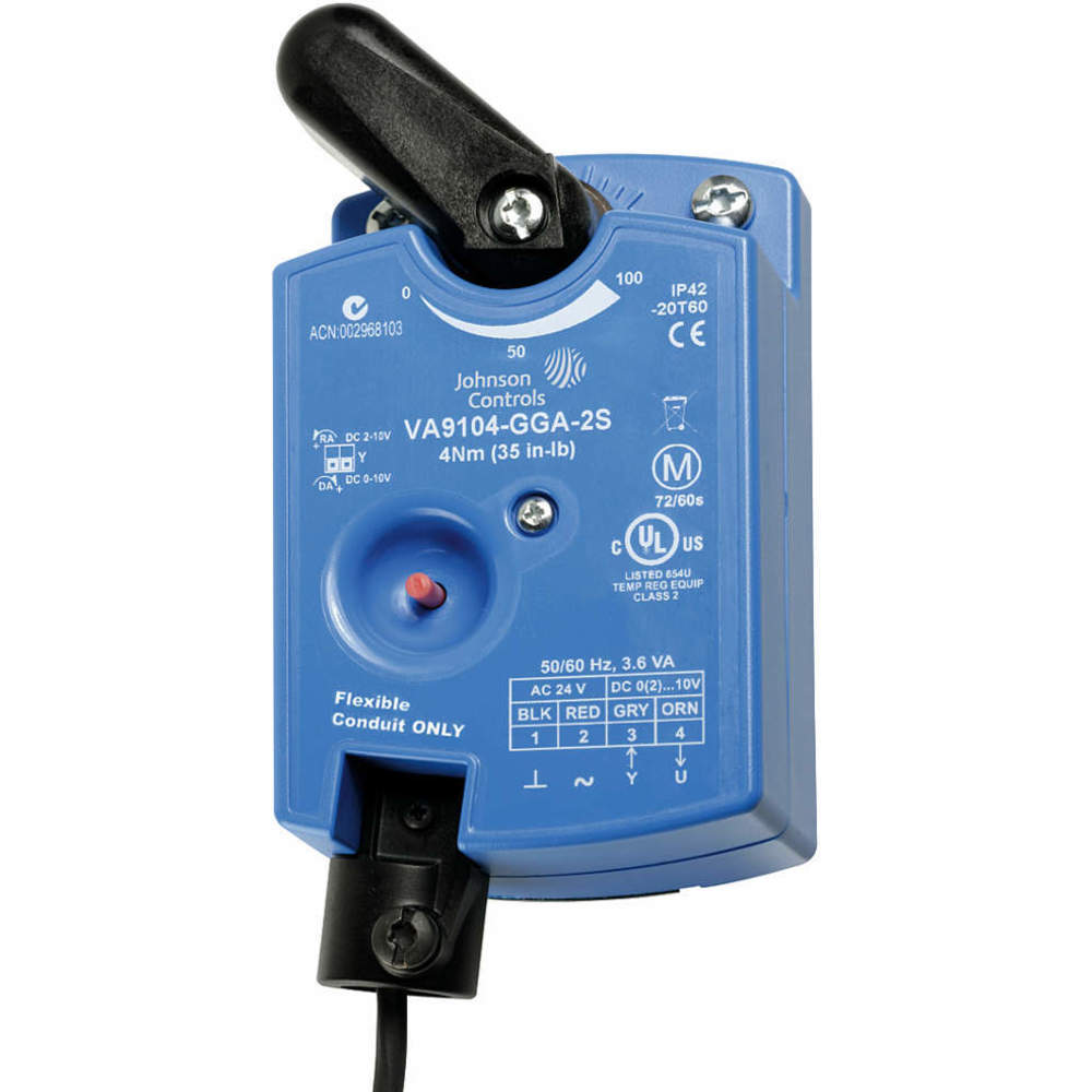 JOHNSON CONTROLS VA9104-IGA-2S