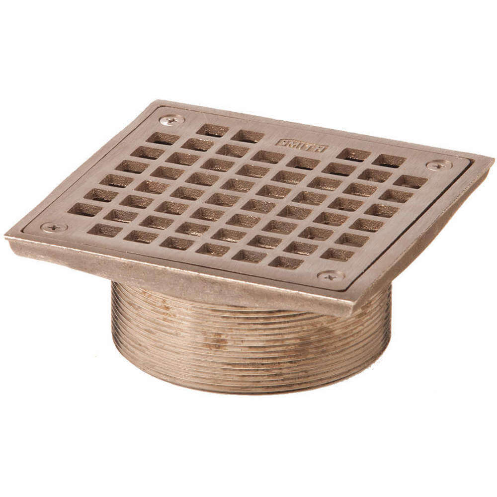 JR SMITH B05NB Floor Drain Strainer Square 5in | AA3RWD 11U233