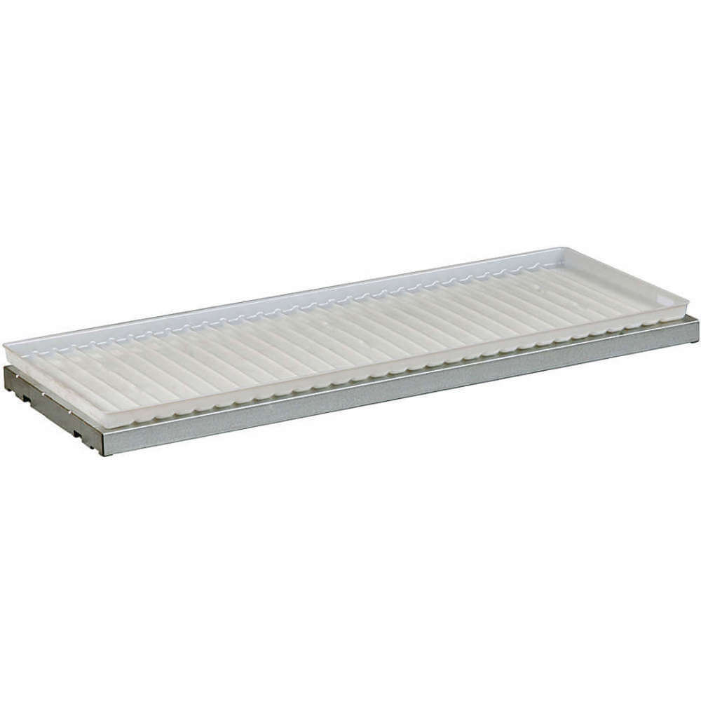 JUSTRITE 29958 Shelf With Tray, 39-3/8 Inch Width | AA4ZXN JCB2995800