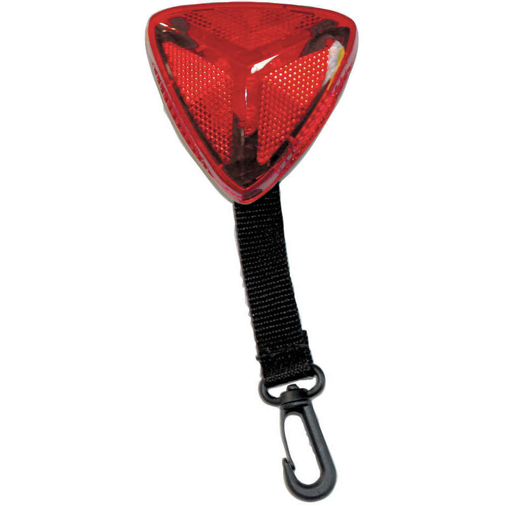 Warning Light Red with Magnet Strap