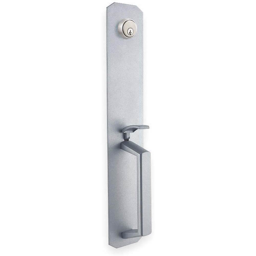 Escutcheon Pull With Lock And Thumbpiece
