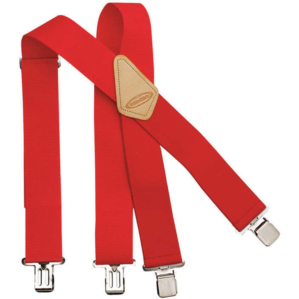 Suspenders Red