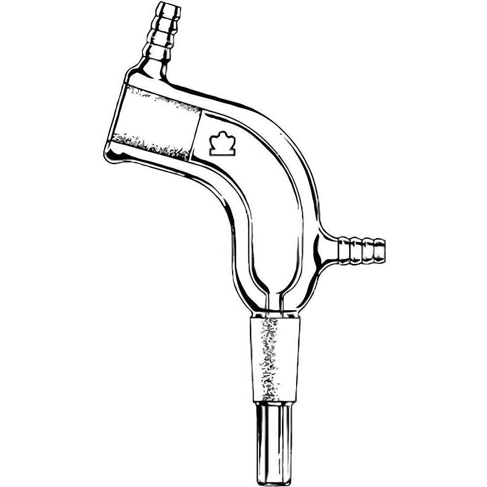 KIMBLE CHASE 159500-2440 Adapter Bent Transparent 24/40 | AH2ELP 26CW84