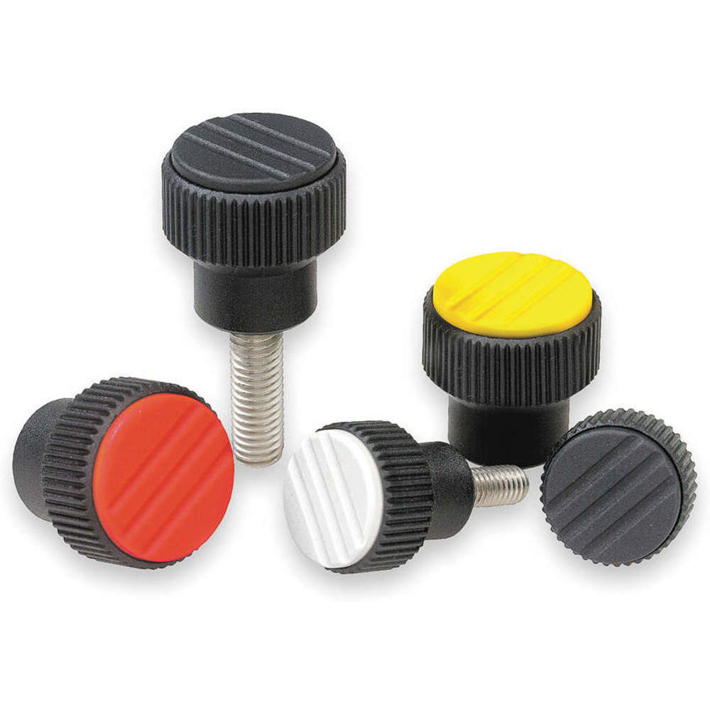 Knurled Knob External Stainless Steel 1.57 2.99 3/8-16