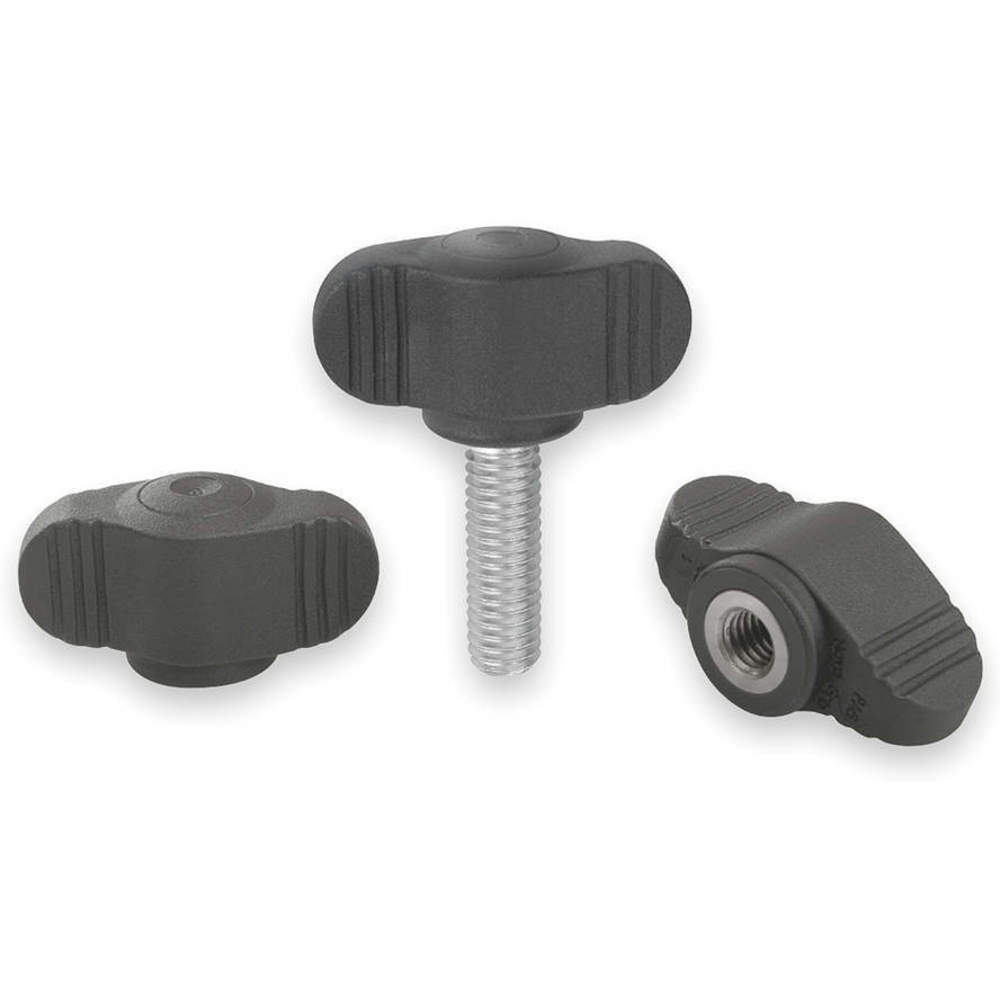Mini Wing Knob External 1/4-20 0.78 Inch 1.38