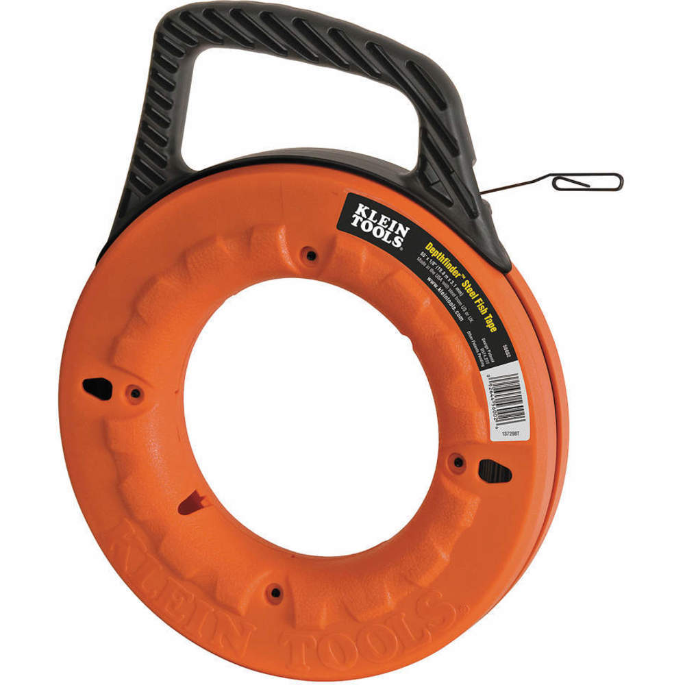 Fish Tape, 1/8 Inch Diameter x 65 Feet Length, Steel