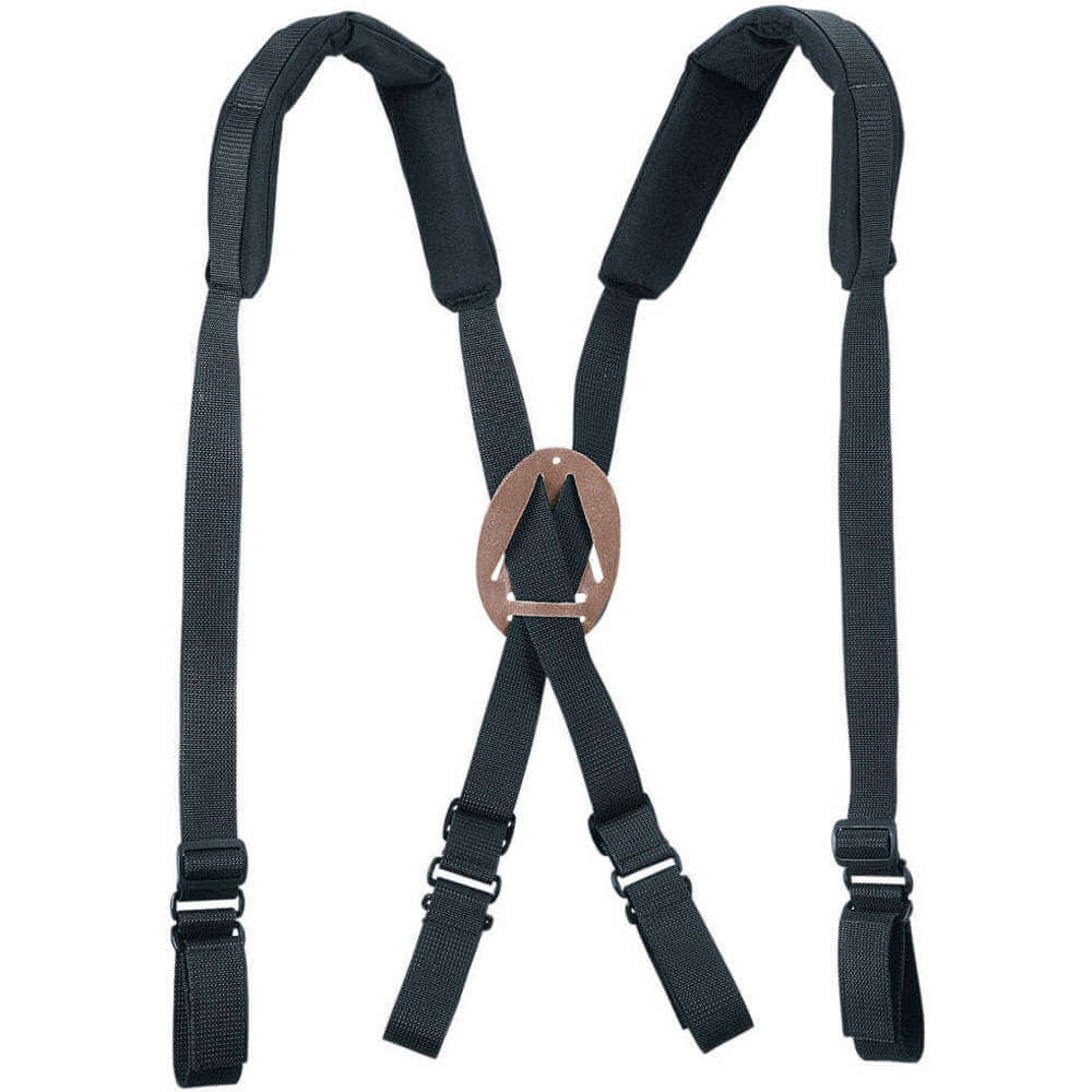 Suspenders, Adjustable, Universal, Black