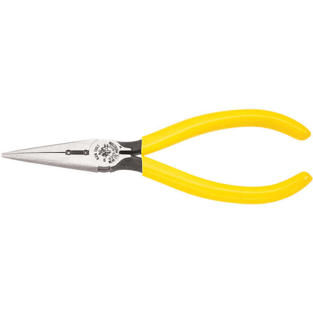 KLEIN TOOLS D203-6H2 Needle Nose Pliers, Size 6-5/8 x 1-7/8 Inch | AE9QCA 6LFW7 / 71020-9
