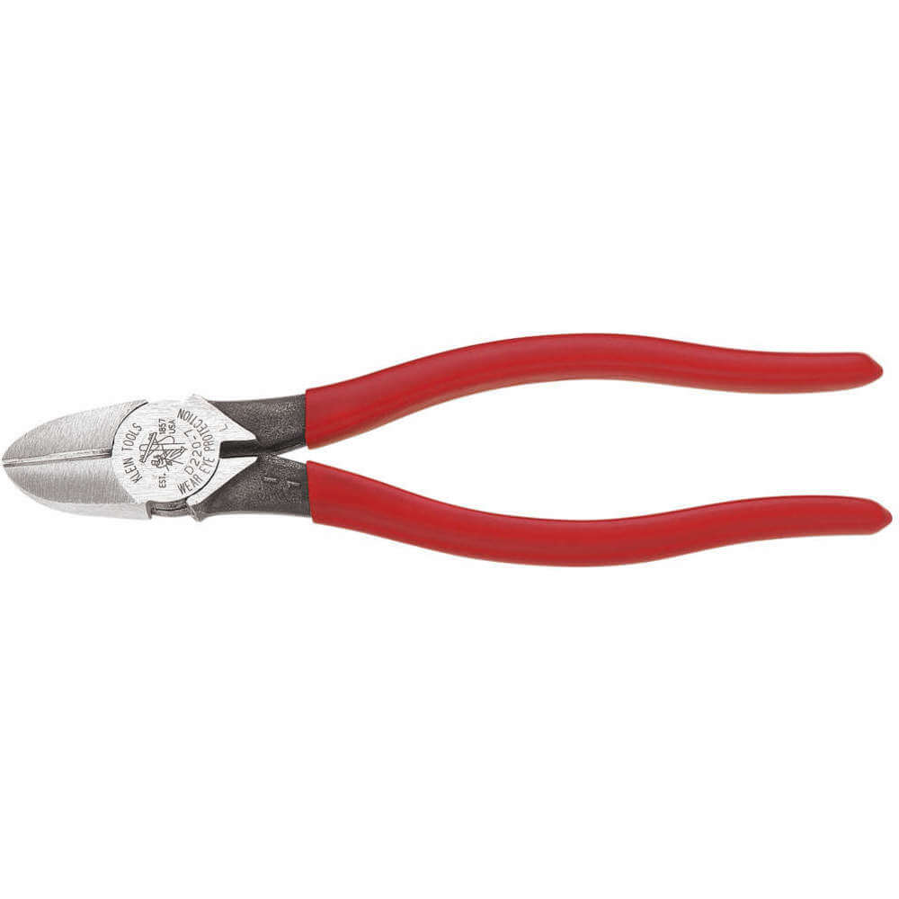 Insulated Diagonal Cutter, 7-11/16 Inch Overall Length, 1 Inch Jaw Length