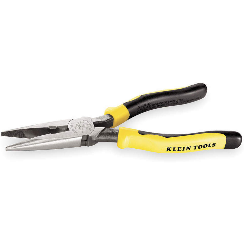 KLEIN TOOLS J203-8N Long Nose Plier, 8-9/16 Inch Length, 2-5/16 Inch Jaw Length | AD2AGF 3LY17 / 72112-0