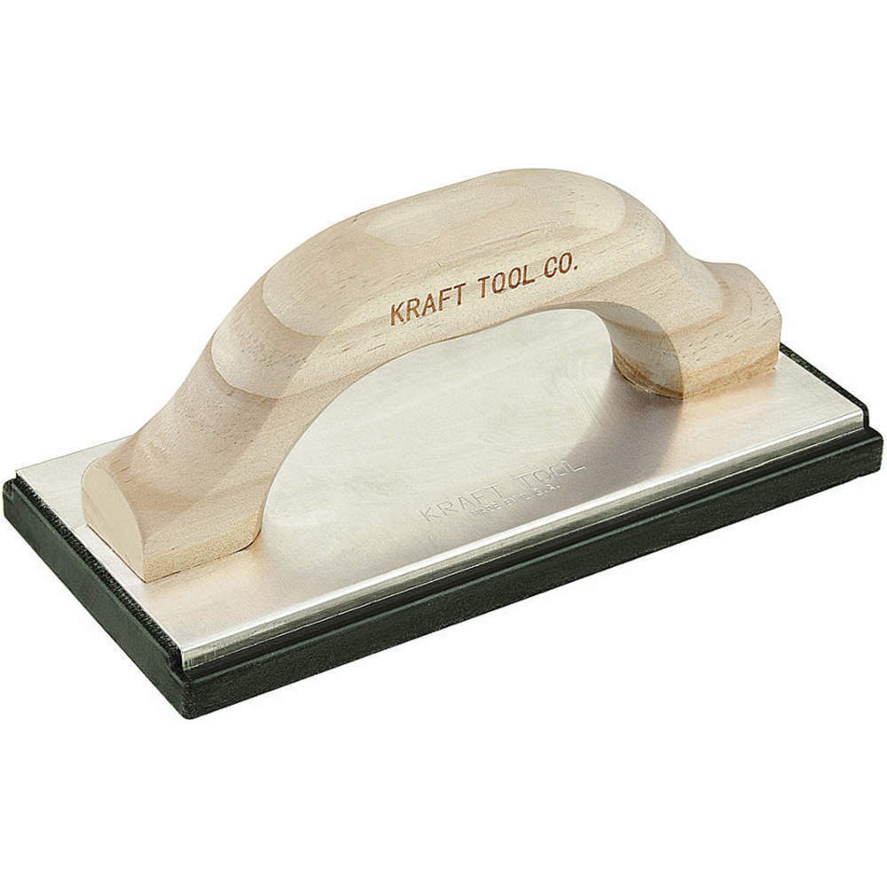 Molded Rubber Float 10 Inch x 4 Inch Wood Handle