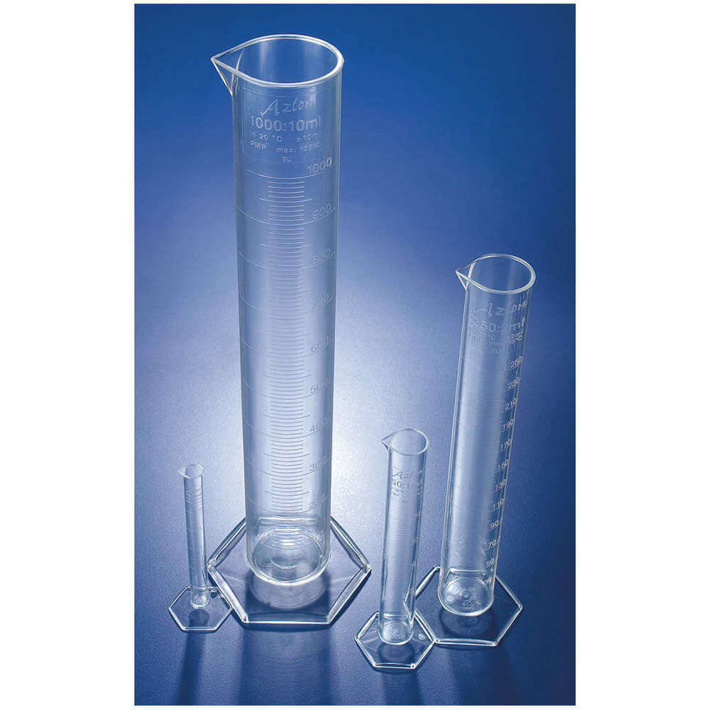 LAB SAFETY SUPPLY 8ADT5 Graduated Cylinder Pmp 250ml Cap | AF3PDZ