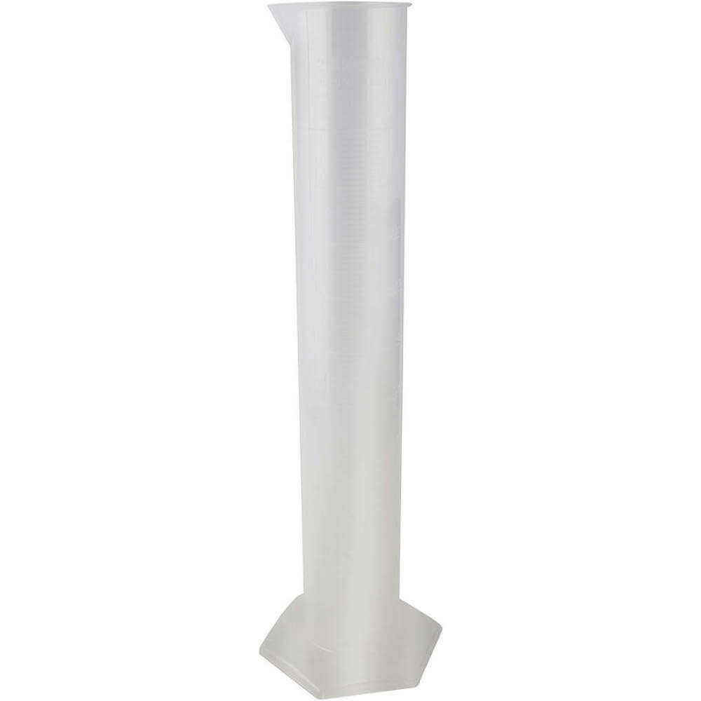 LAB SAFETY SUPPLY 8ADU8 Graduated Cylinder Polypropylene 2000ml Cap | AF3PEB
