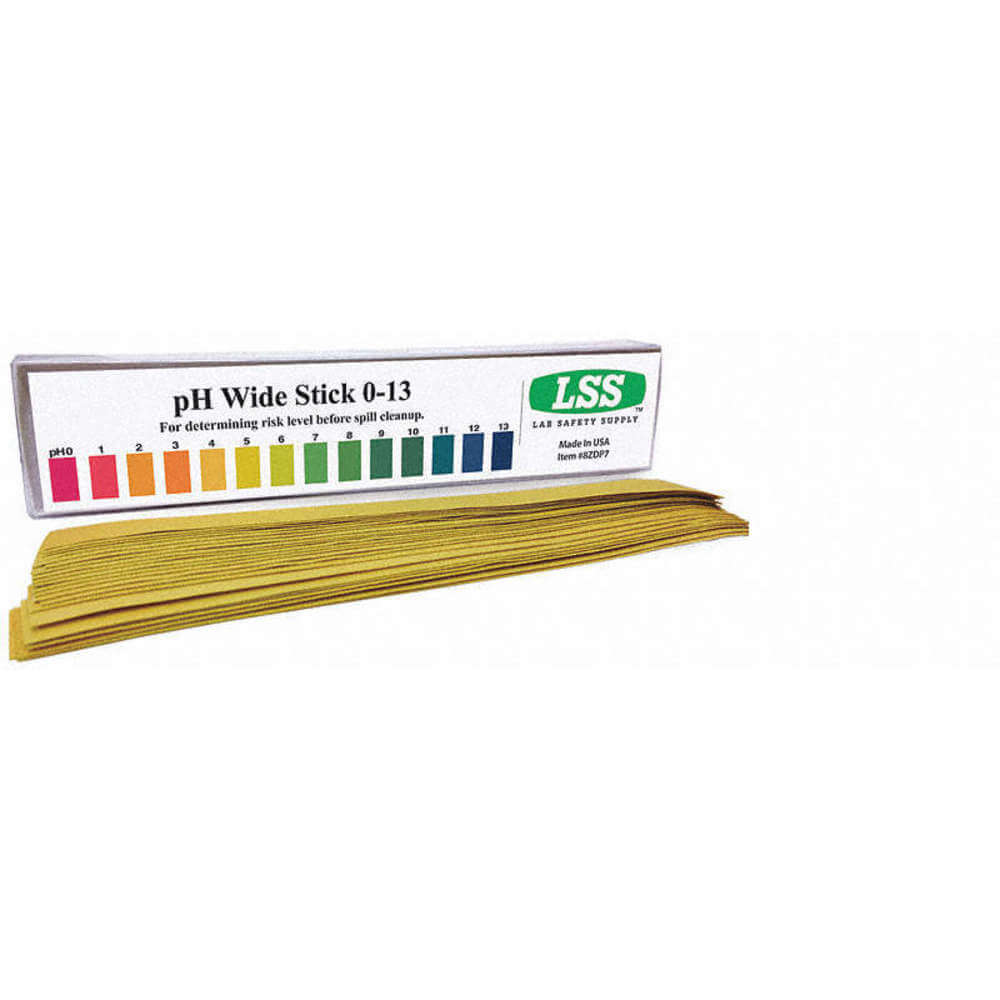 LAB SAFETY SUPPLY Chemical Test Strips