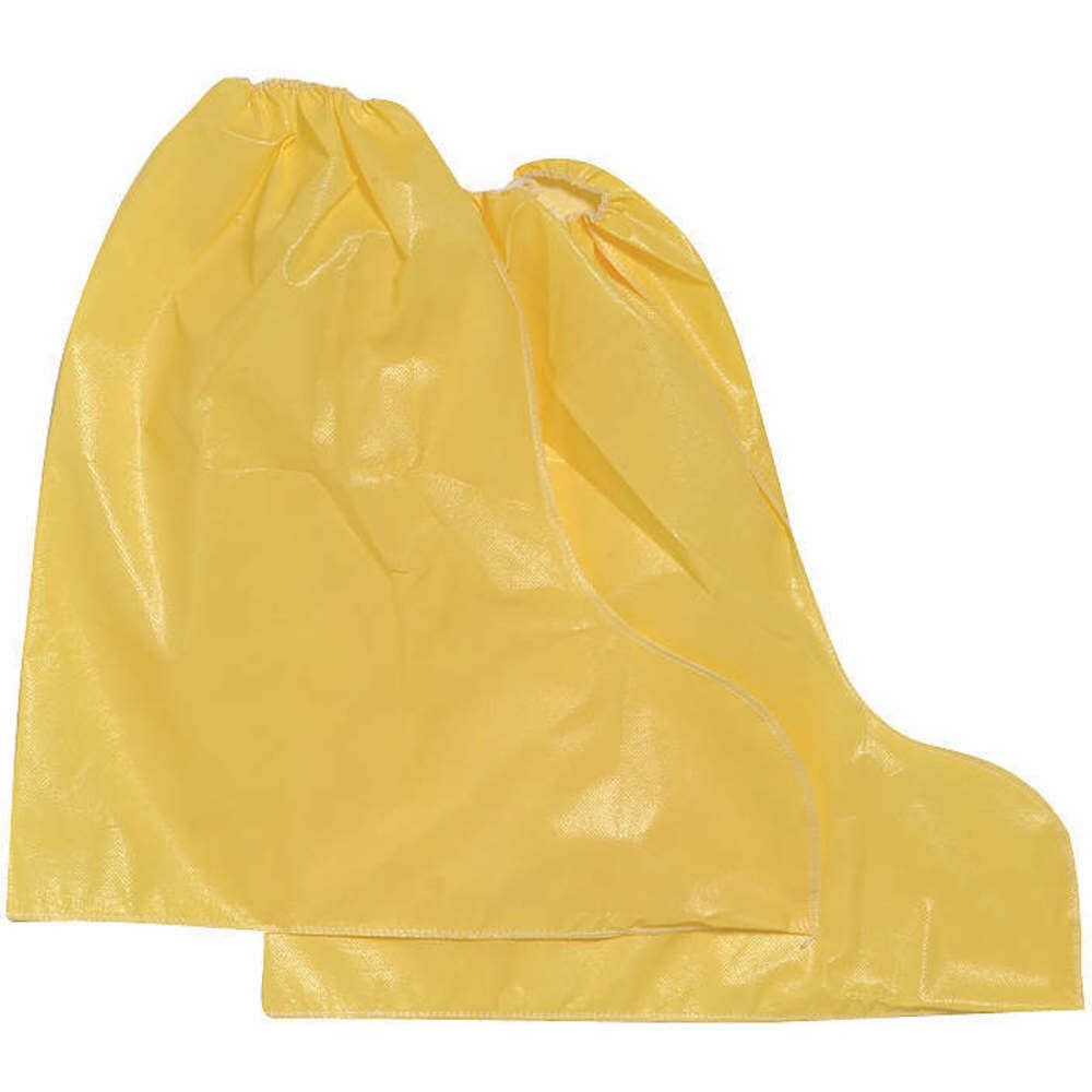 Chem-resistant Boot Covers Yellow