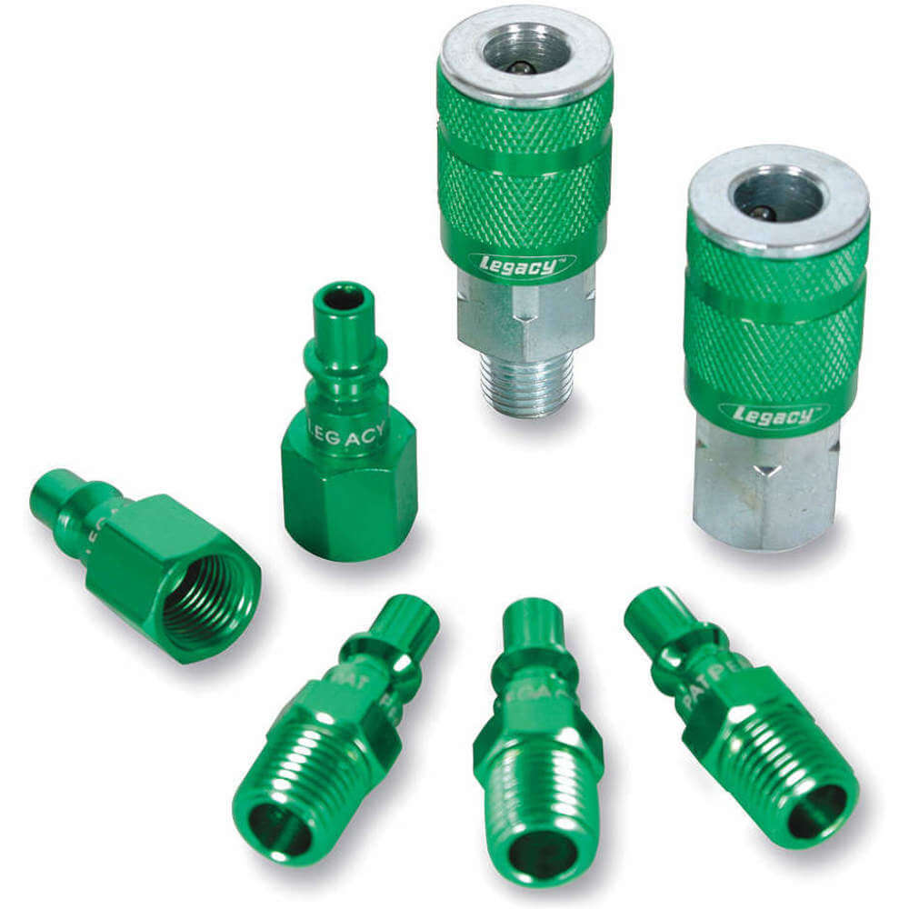 LEGACY A71457B Coupler/plug Kit 1/4 Steel/aluminium | AB2FFD 1LRW6