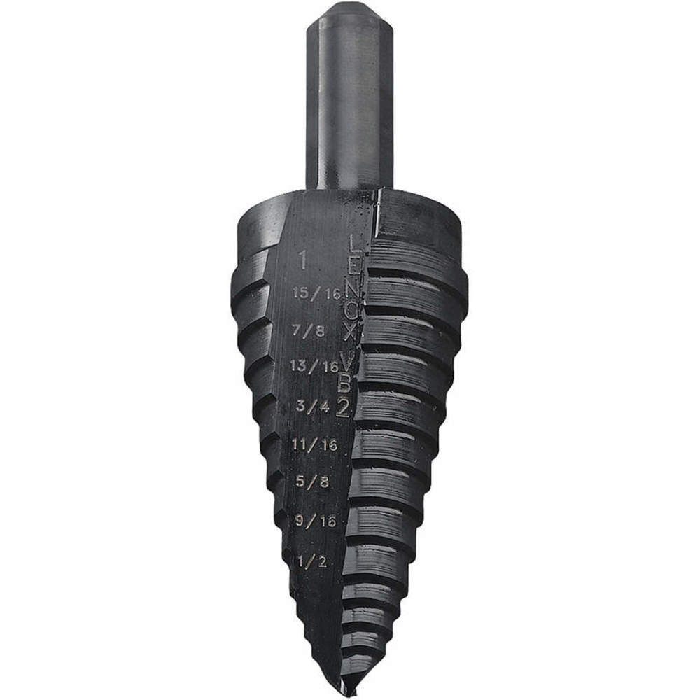 LENOX TOOLS 30882VB2 Hss Step Drill Bit 1/2-1 Inch Step 1/16 | AE2HVP 4XL23