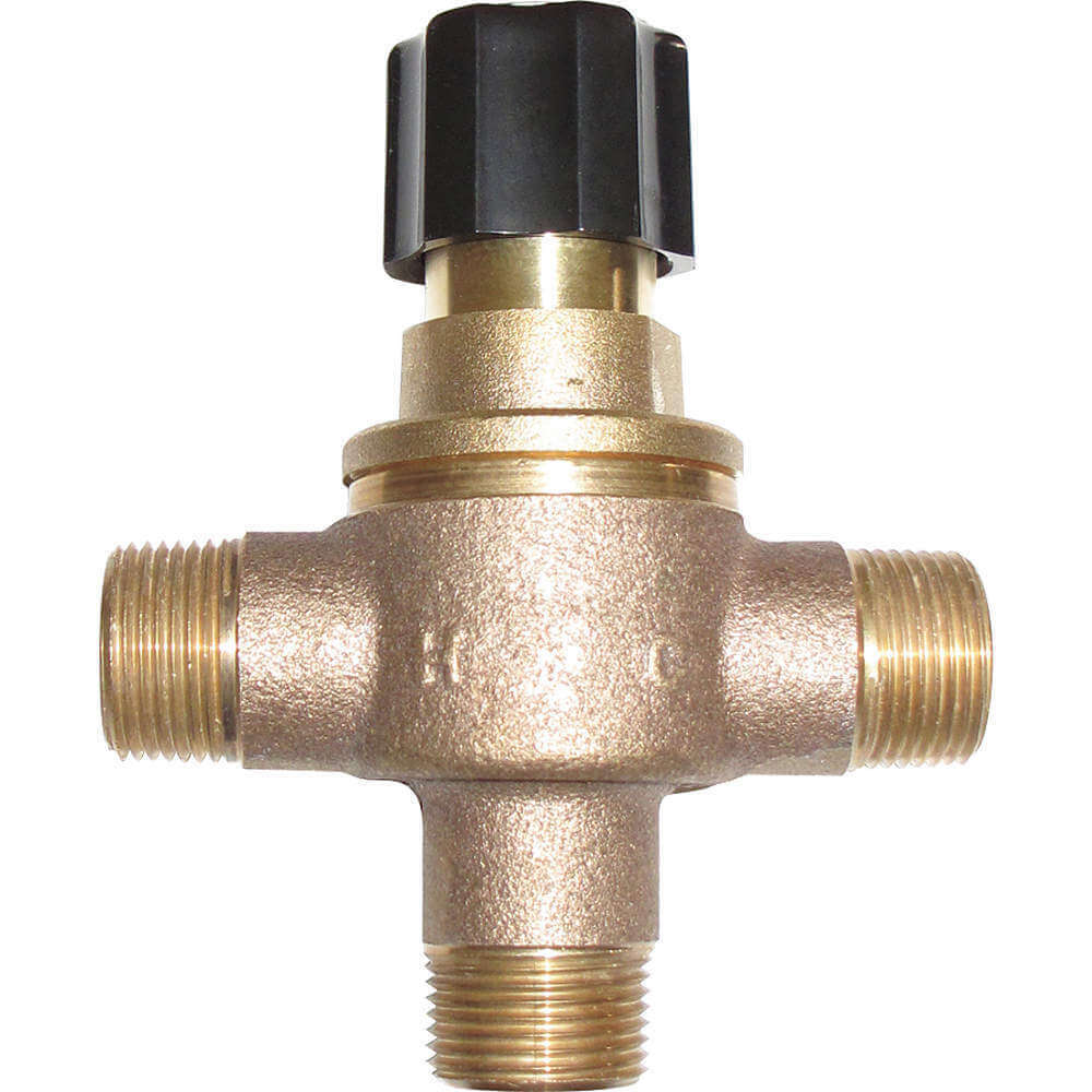 LEONARD VALVE 370-LF Mixing Valve Brass 0.5 To 9 Gpm | AA7HTD 15Z015