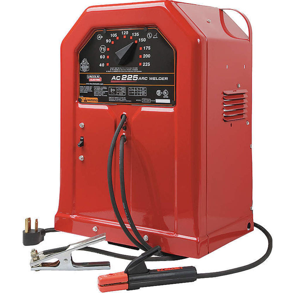 Stick Welder, Smooth arc, 40-225 AC, 230 V, 50 A