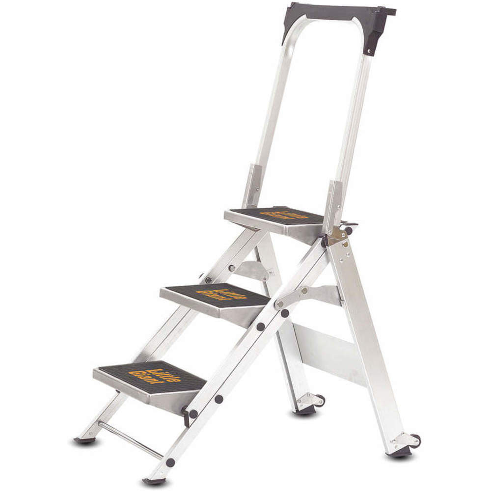 Stepladder Aluminium 2-1/4 Feet Height 300 Lb. Capacity