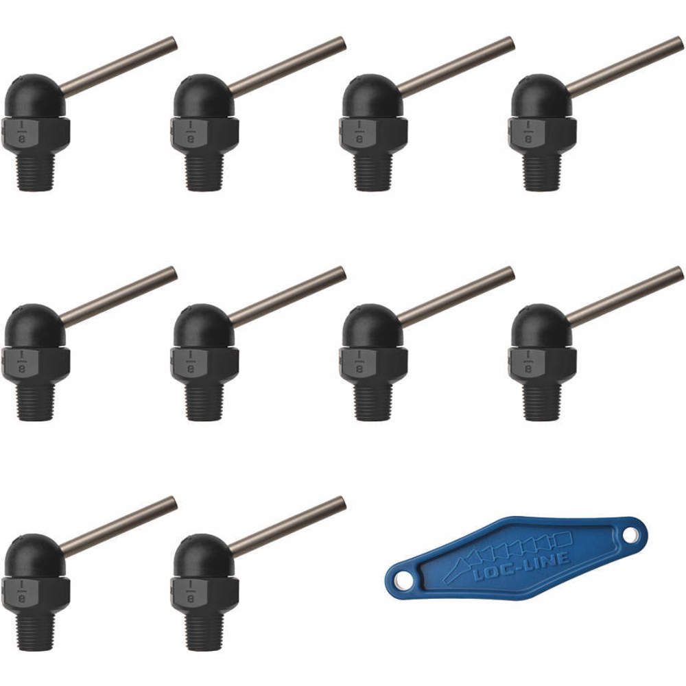 LOC-LINE 79013-BLK Nozzle CT Style 0.062 Inch Diameter PK10 | AH7PTG 36XM98